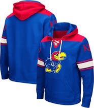 COLOSSEUM Men's Colosseum Royal Kansas Jayhawks 2.0 Lace-Up Pullover Hoodie