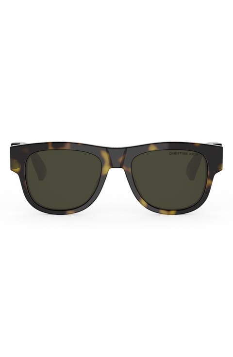 Oblique S3I 53mm Mirrored Geometric Sunglasses