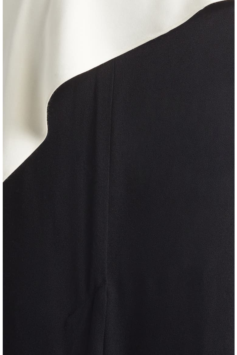 Daliah Off the Shoulder Maxi Dress, Alternate, color, ECRU/ BLACK