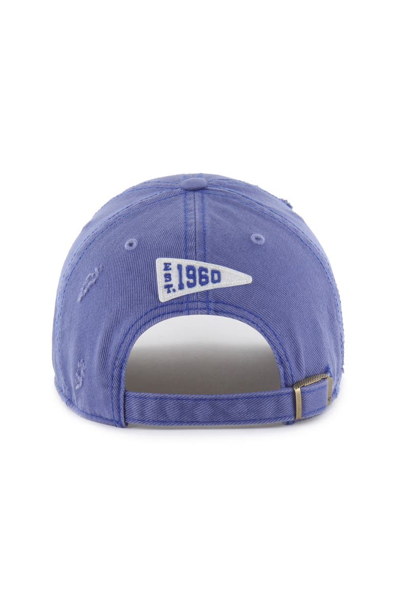 Men's '47  Blue Denver Broncos Seymoore Clean Up Adjustable Hat, Alternate, color, Blue