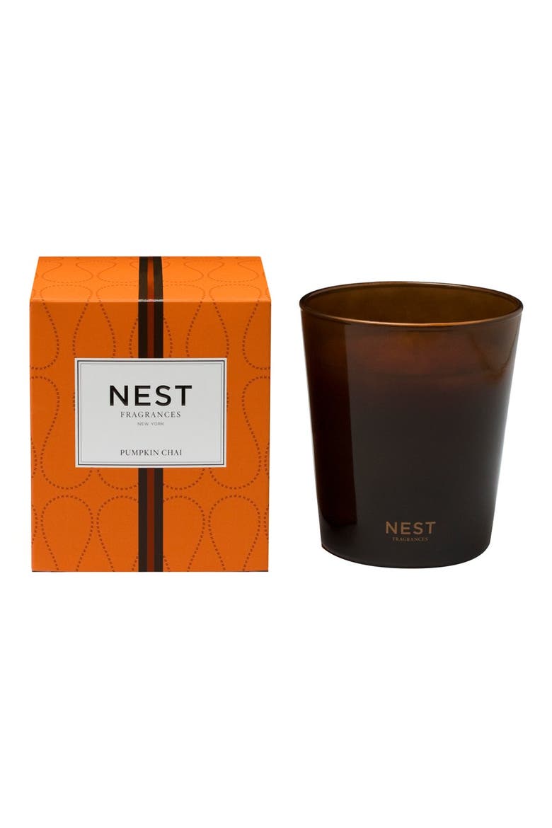 NEST Fragrances 'Pumpkin Chai' Scented Candle, Main, color, NO COLOR
