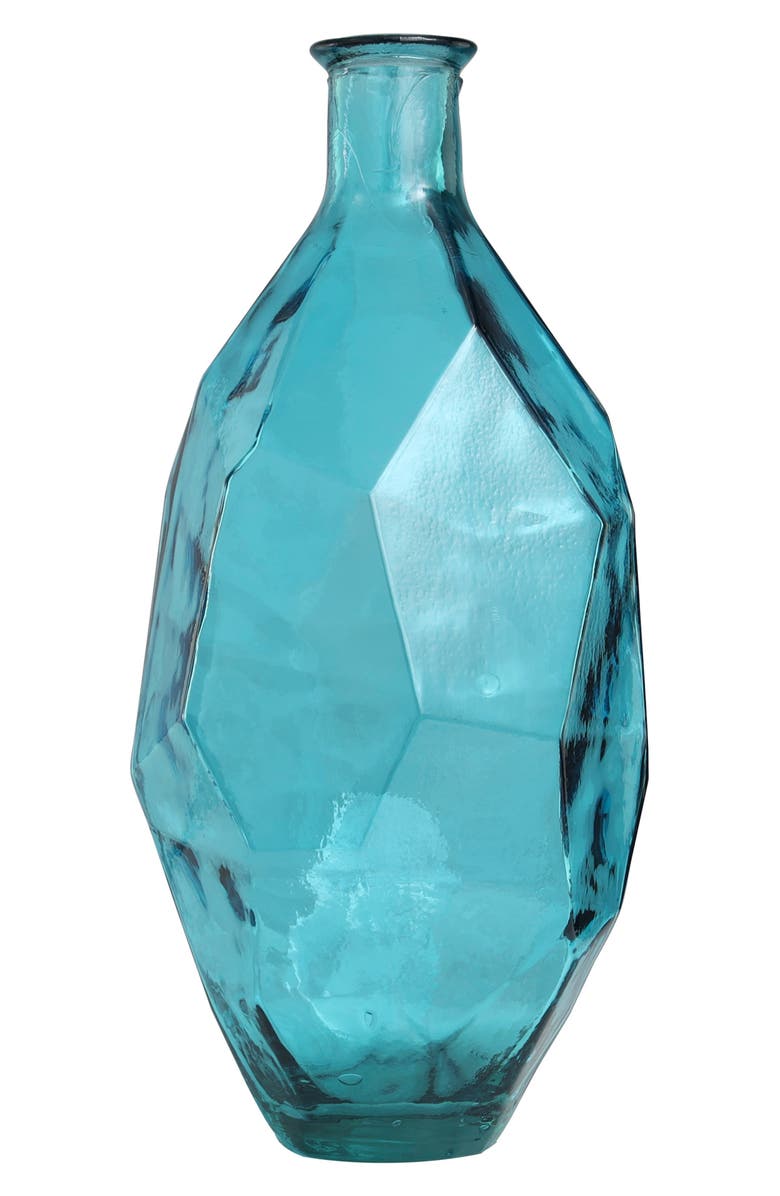 GINGER BIRCH STUDIO Textured Recycled Glass Vase, Main, color,