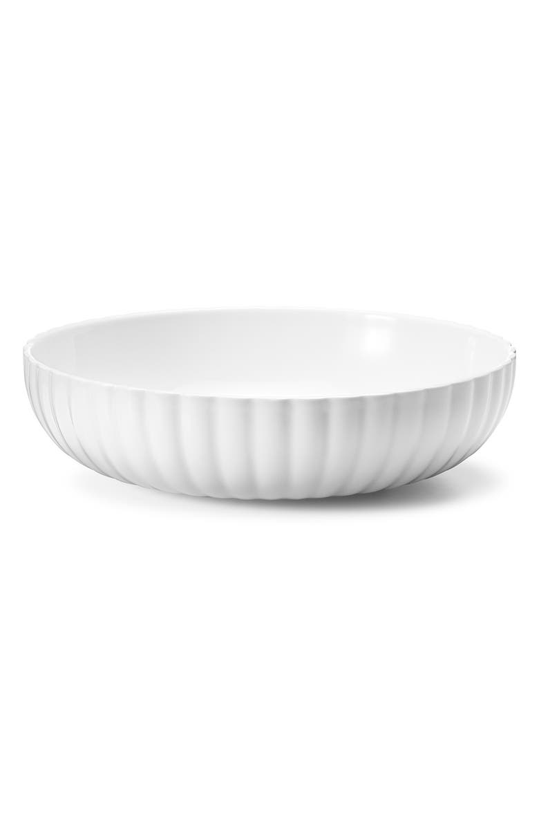 Georg Jensen Bernadotte Porcelain Pasta Bowl, Main, color, White