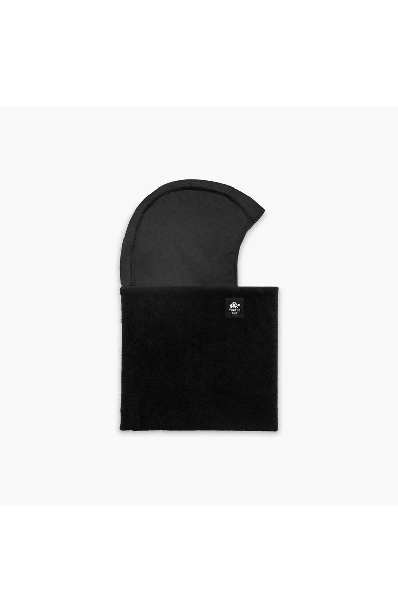 Turtle Fur Kids Fleece Shellaclava Balaclava, Main, color, Black
