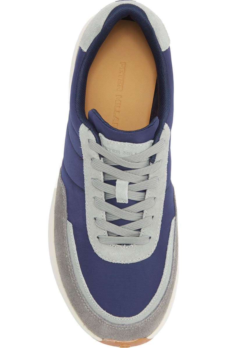 Peter Millar Journeyman Water Resistant Sneaker, Alternate, color, Navy