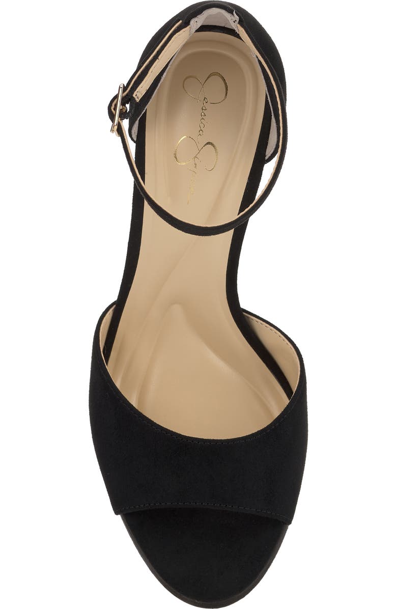 Jessica Simpson Sohilea Ankle Strap Platform Sandal, Alternate, color, Black 04
