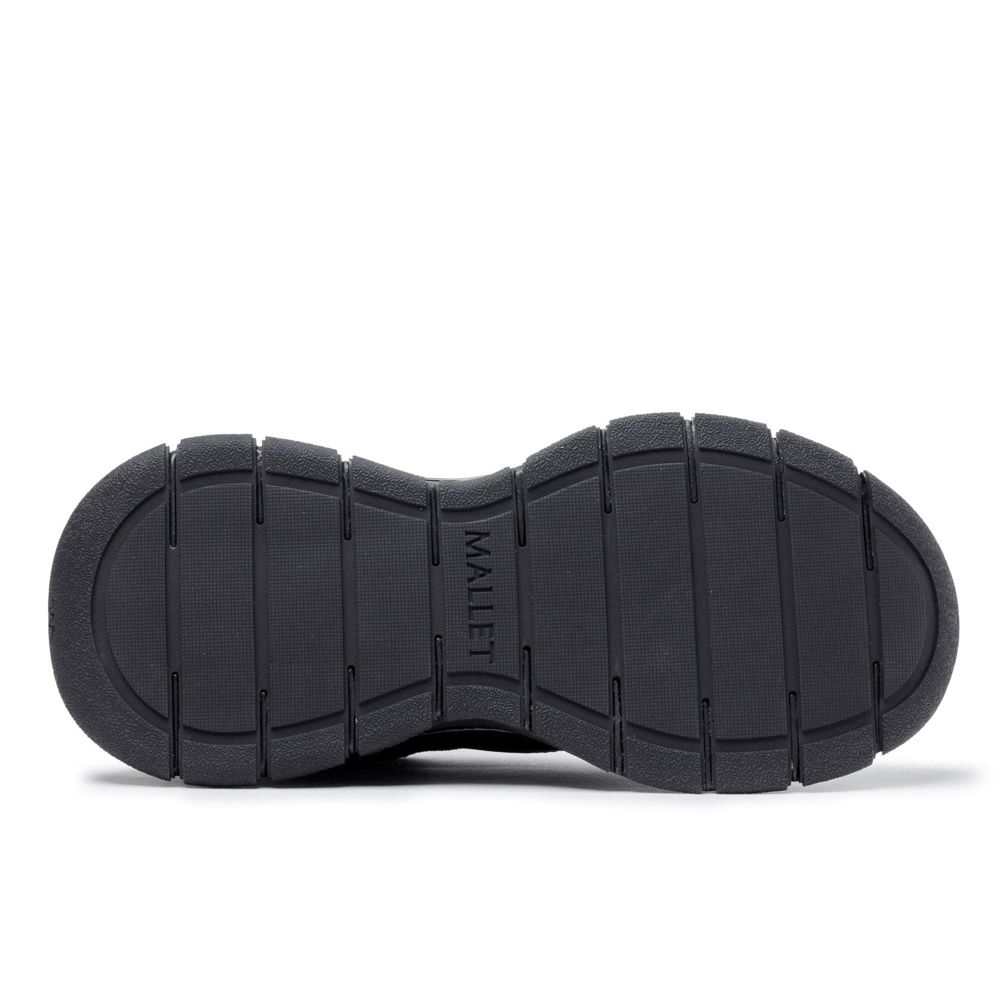 MALLET Sculpted Runner Low-Top Trainer, Alternate, color, Black