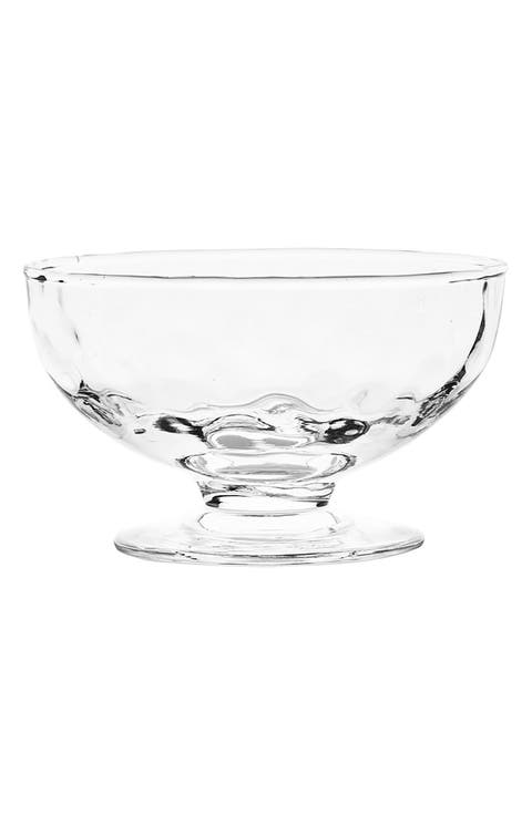 Puro Footed Glass Bowl