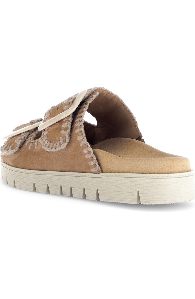 Gabor 63.741 Buckle Slide Sandal, Alternate, color, Walnut