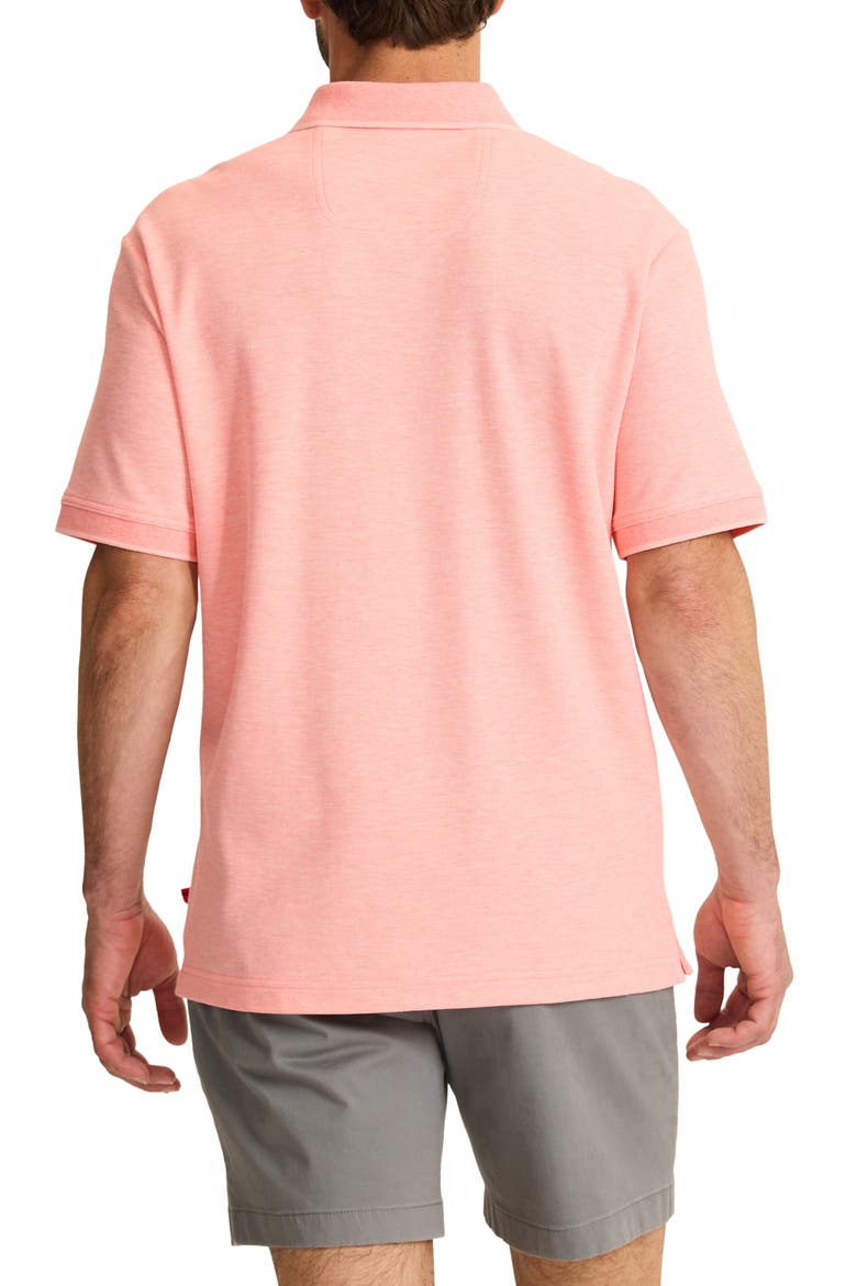 Emfielder Johnny Collar IslandZone® Polo, Alternate, color, PASSION PEACH HEATHER