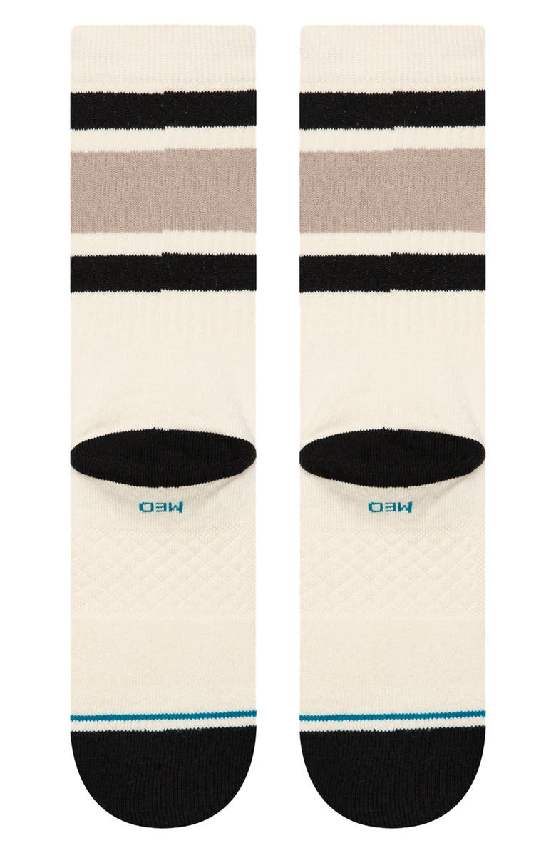 Stance Boyd Crew Socks, Alternate, color, Stringgrey