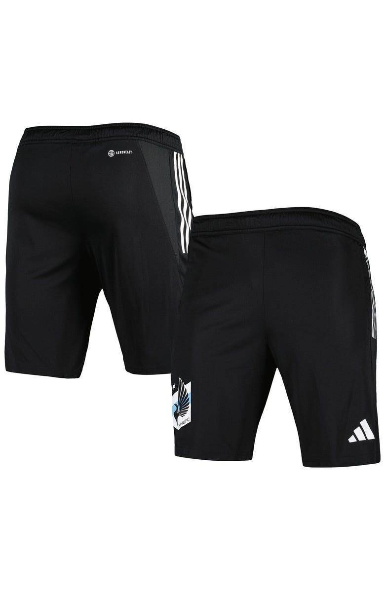 adidas Men's adidas Black Minnesota United FC 2023 On-Field AEROREADY Training Shorts, Main, color, 