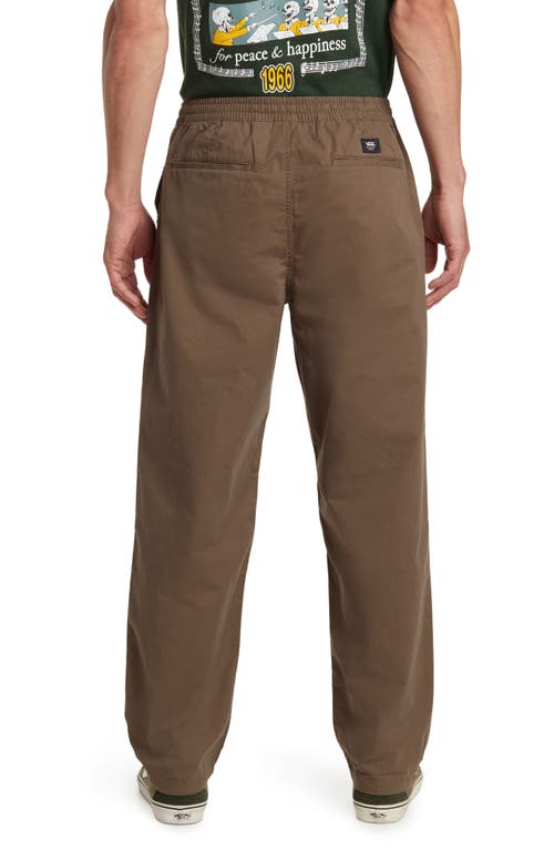 Vans Range Loose Fit Tapered Pull-on Pants In Brown