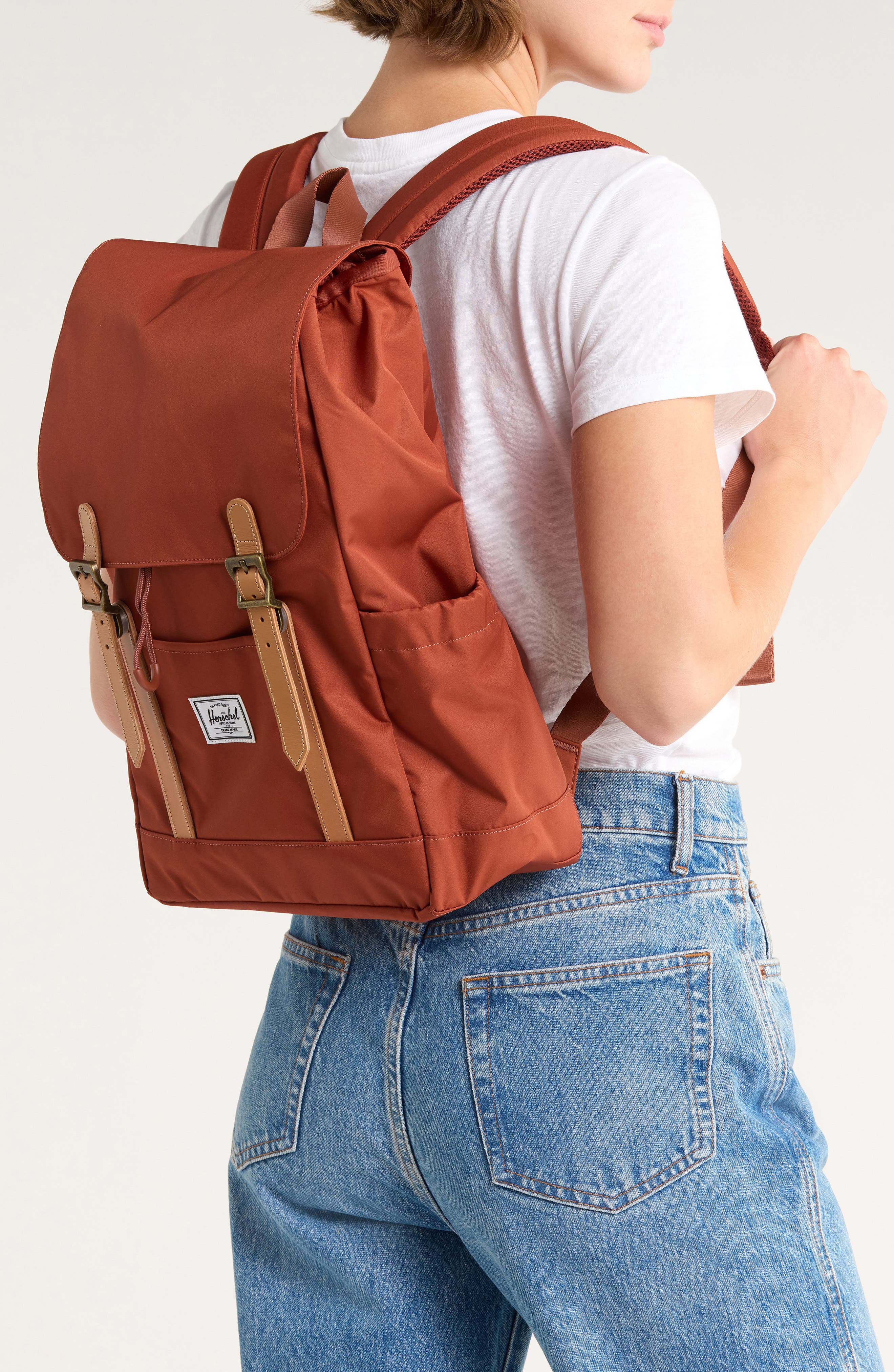 Herschel Supply Co. Retreat Small Backpack, Alternate, color, Smoked Paprika