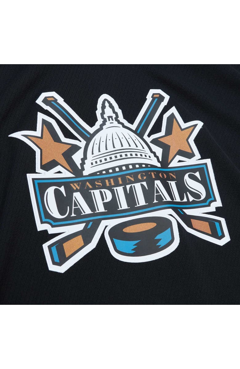 Mitchell & Ness Men's Mitchell & Ness Alexander Ovechkin Black Washington Capitals  2005/06 Blue Line Player Jersey, Alternate, color, 