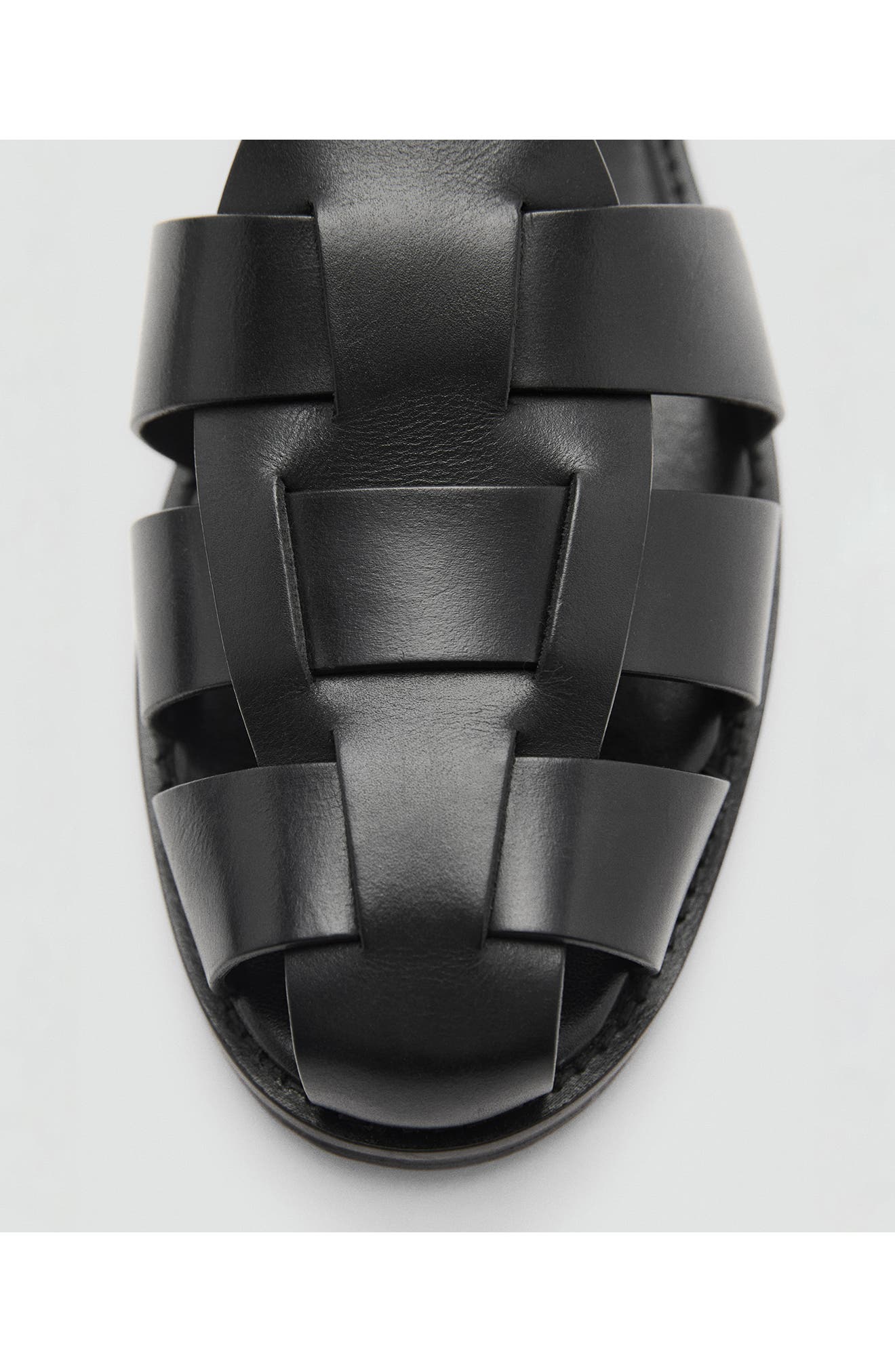 MANGO Fisherman Sandal, Alternate, color, 