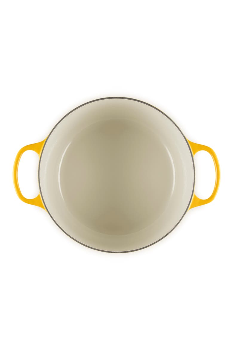 Signature Enameled Cast Iron Round Dutch Oven, Alternate, color, NECTAR