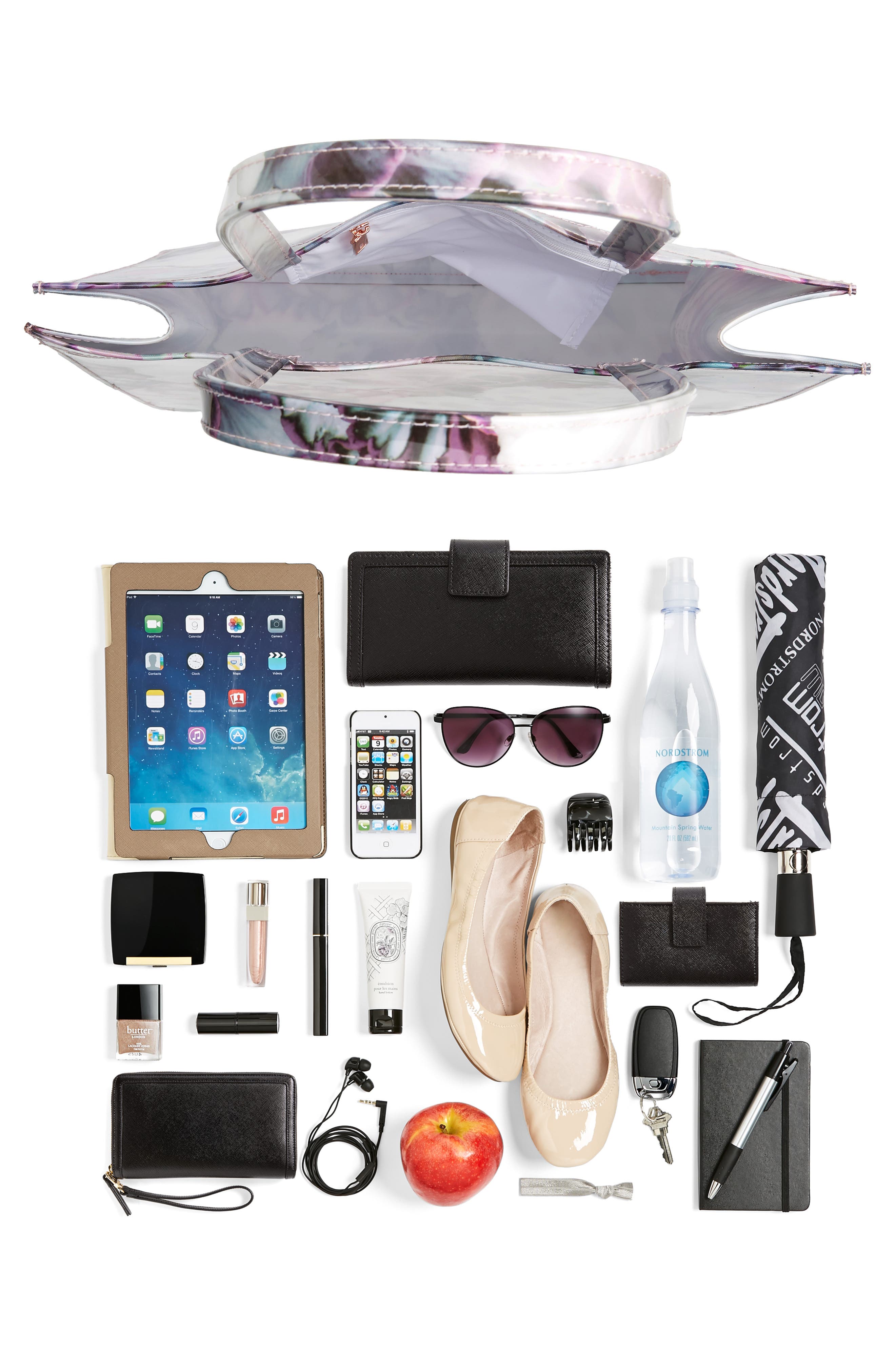 Ted Baker London Large Icon Illuminated Bloom Tote, Alternate, color, 