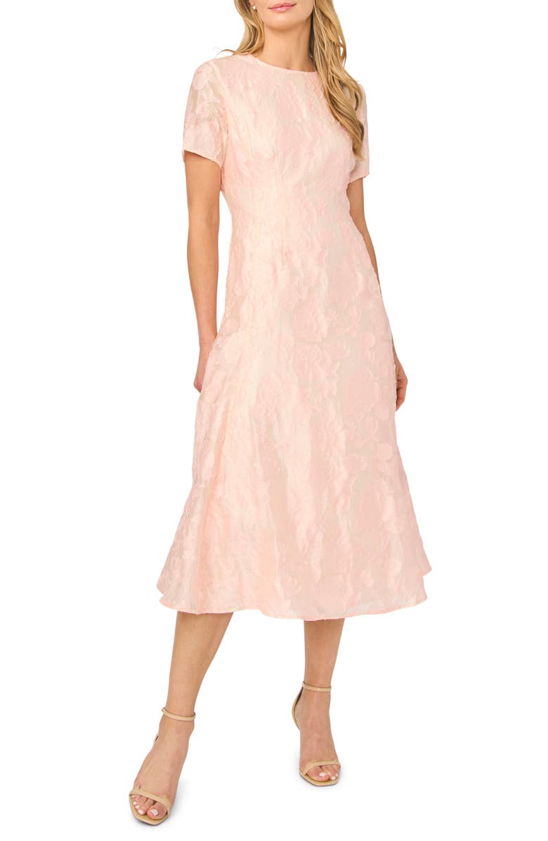 Ted Baker Cassie Floral Jacquard Midi Dress, Main, color, 