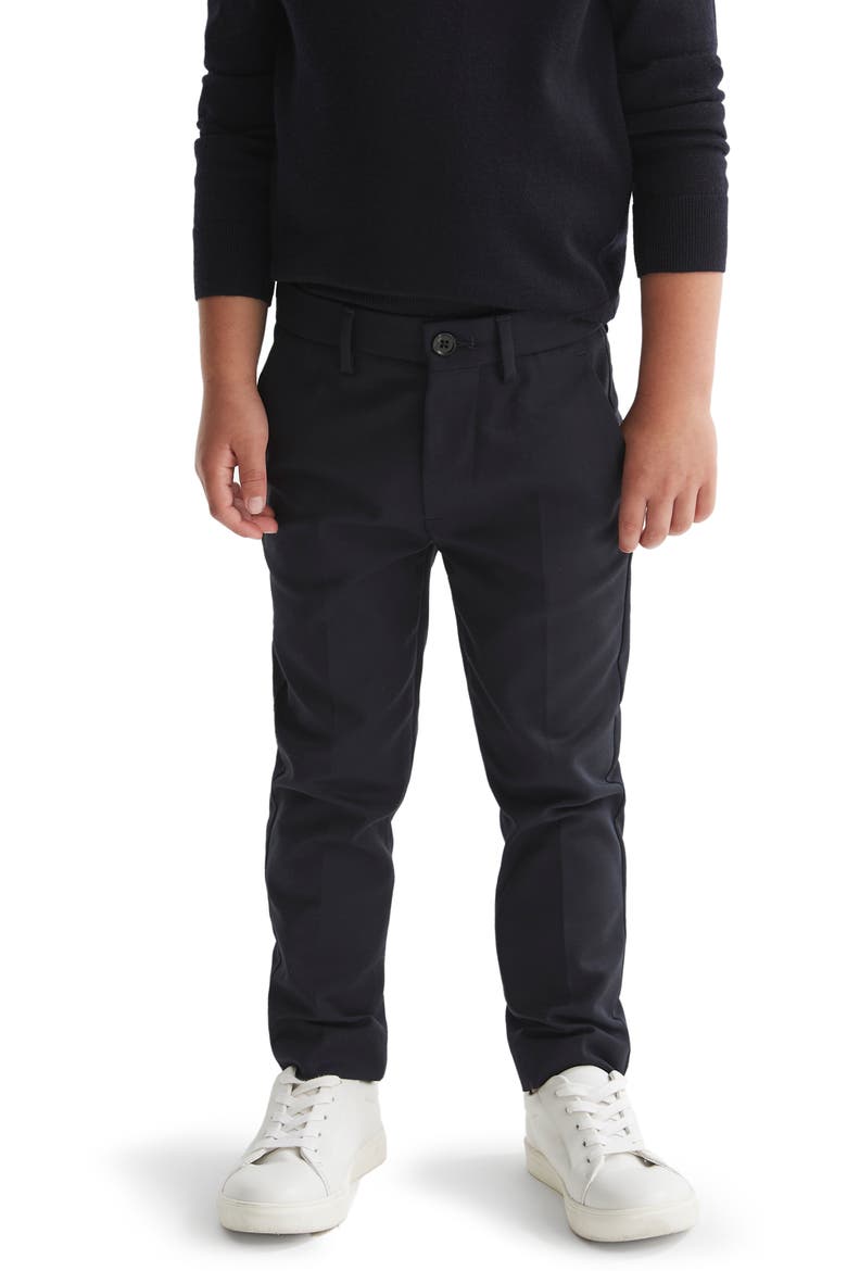 Kids' Eastbury Sr. Straight Leg Stretch Cotton Pants, Alternate, color, NAVY