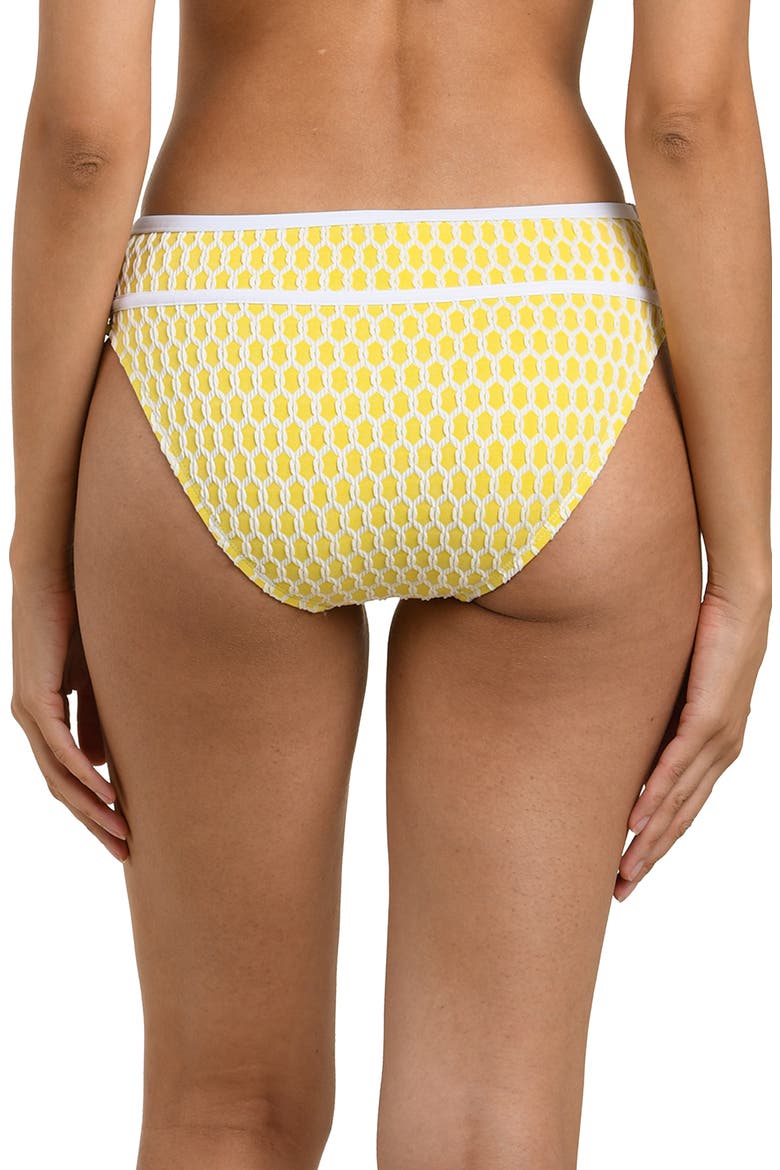 Prep Banded Bikini Bottoms, Alternate, color, SOLEIL