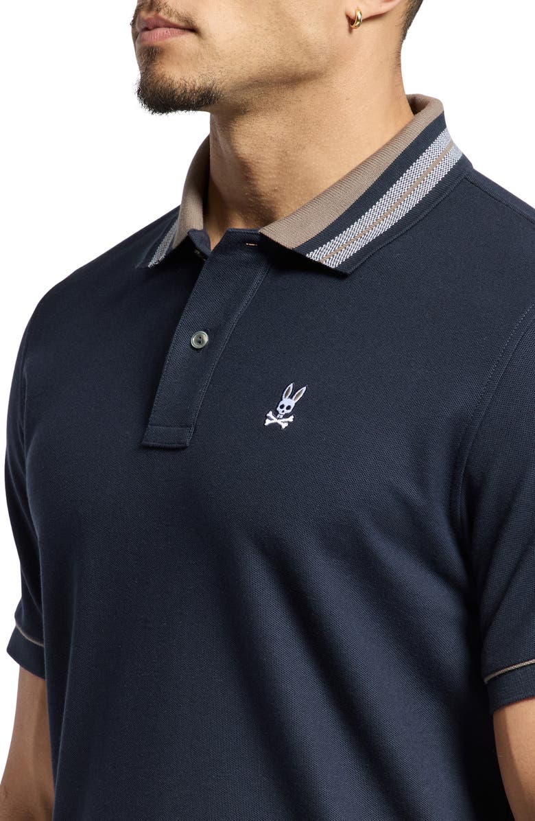 Psycho Bunny Henson Pima Cotton Piqué Polo, Alternate, color, 