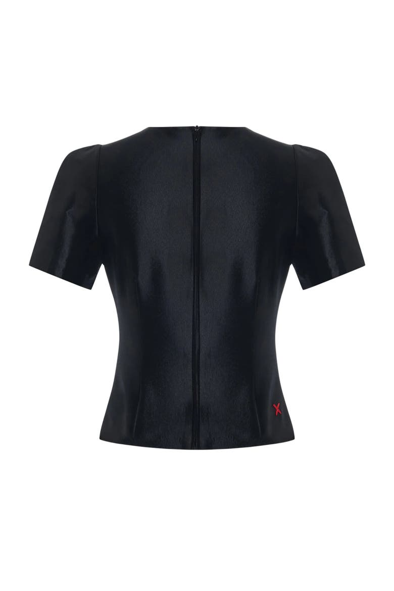 The Party Edit Front Closure Top, Alternate, color, BLACK