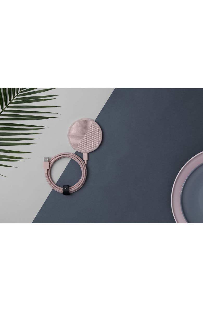 Native Union Drop Wireless Charger, Alternate, color, Rose