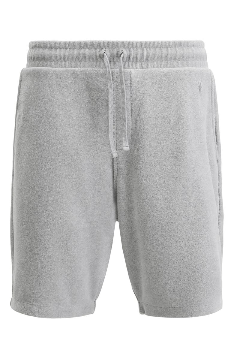 AllSaints Felix Towelling Sweat Shorts, Alternate, color, 
