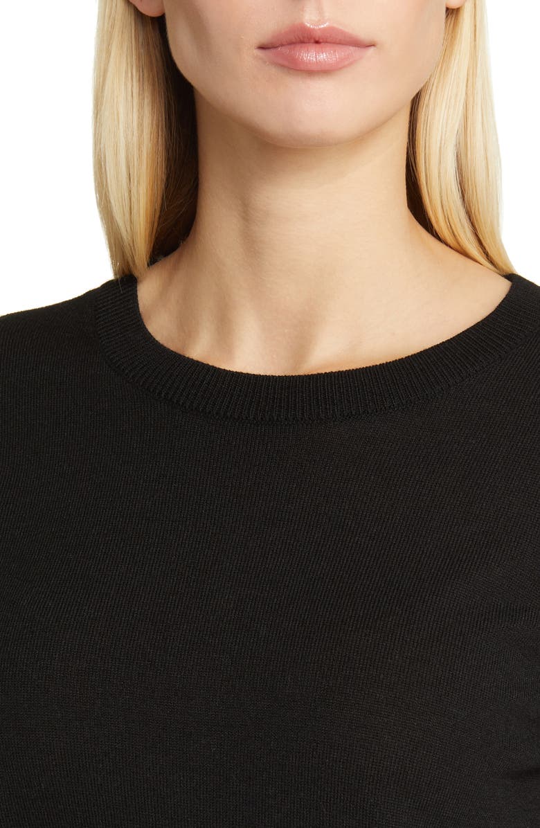 Caslon<sup>®</sup> Merino Wool Blend Crewneck Sweater, Alternate, color,