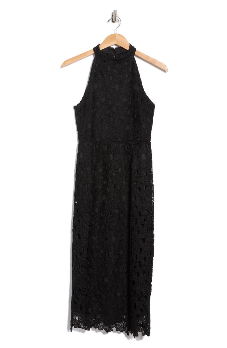 NSR Norma Halter Midi Dress, Alternate, color, 