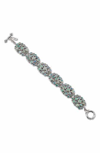 Cabochon Cluster Bracelet