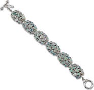 SAMUEL B. Cabochon Cluster Bracelet