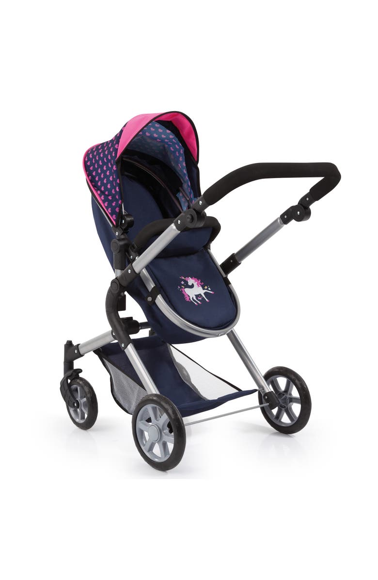 Bayer Design Pram Neo City, for Dolls Up to 20 Inches, Alternate, color, Multicolored