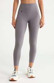 On High Waist 7/8 Studio Tights