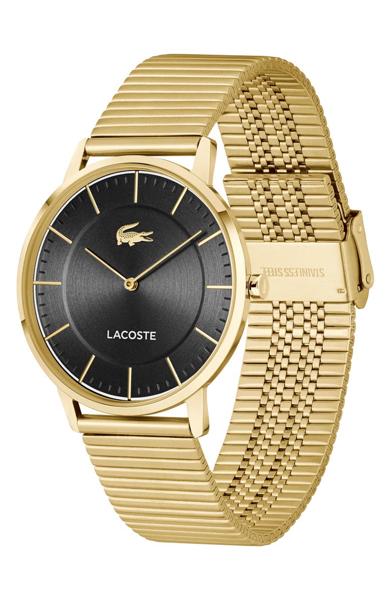 Lacoste Crocorigin Bracelet Watch, 40mm, Alternate, color, Gold