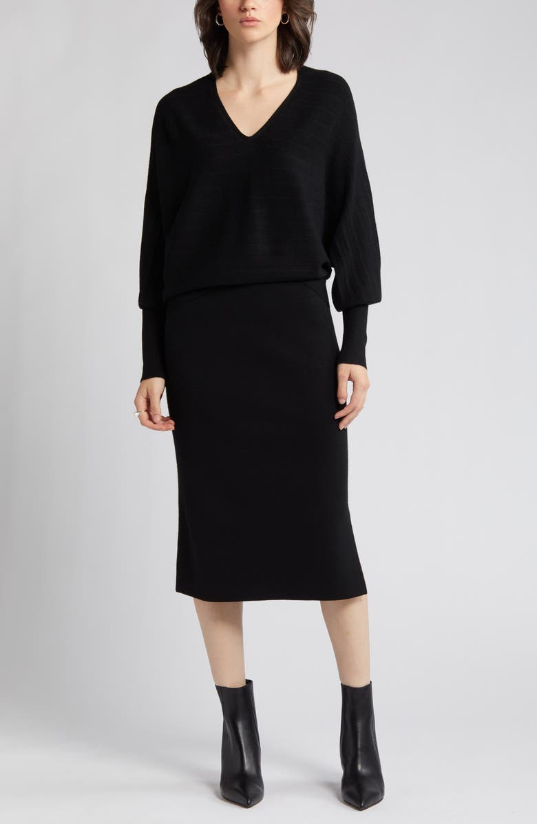 Nordstrom V-Neck Sweater, Main, color, 