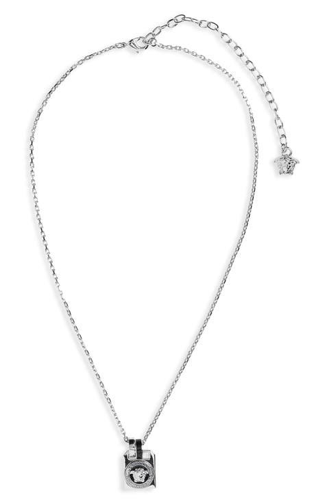 Enamel Pendant Necklace