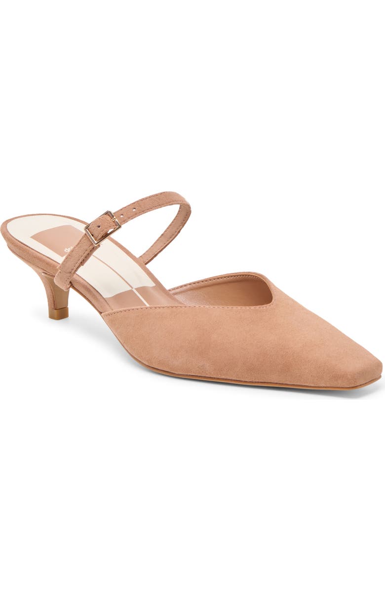 Dolce Vita Morgen Mary Jane Mule, Main, color, Toffee Suede