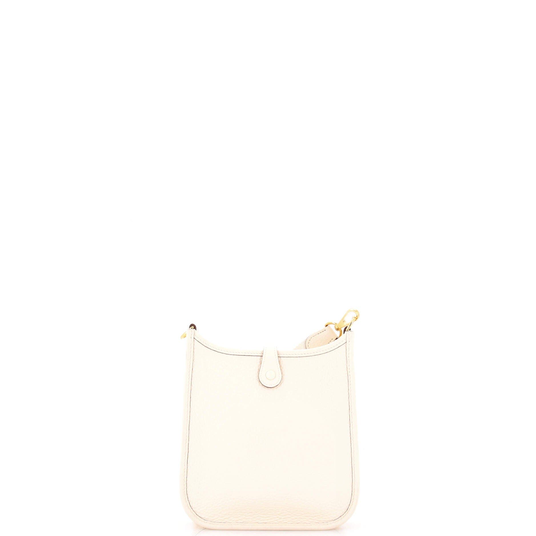 Pre-Owned Hermes Evelyne Bag Gen III Clemence TPM, Alternate, color, Nata