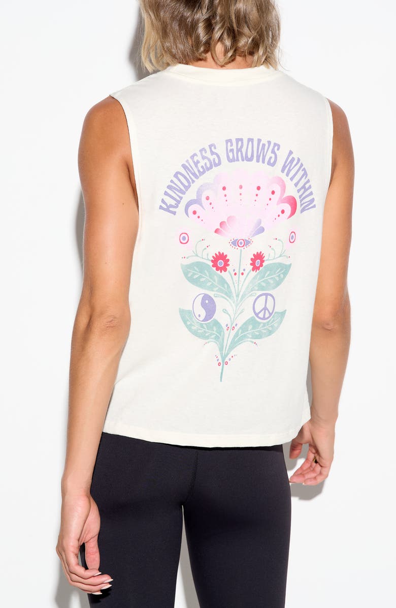 Spiritual Gangster Grows Within Vibe Tank Top, Alternate, color, Vintage White