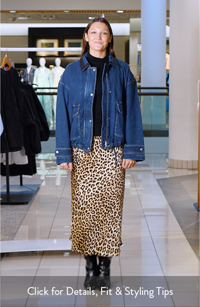 Denim Bomber Jacket, sales video thumbnail