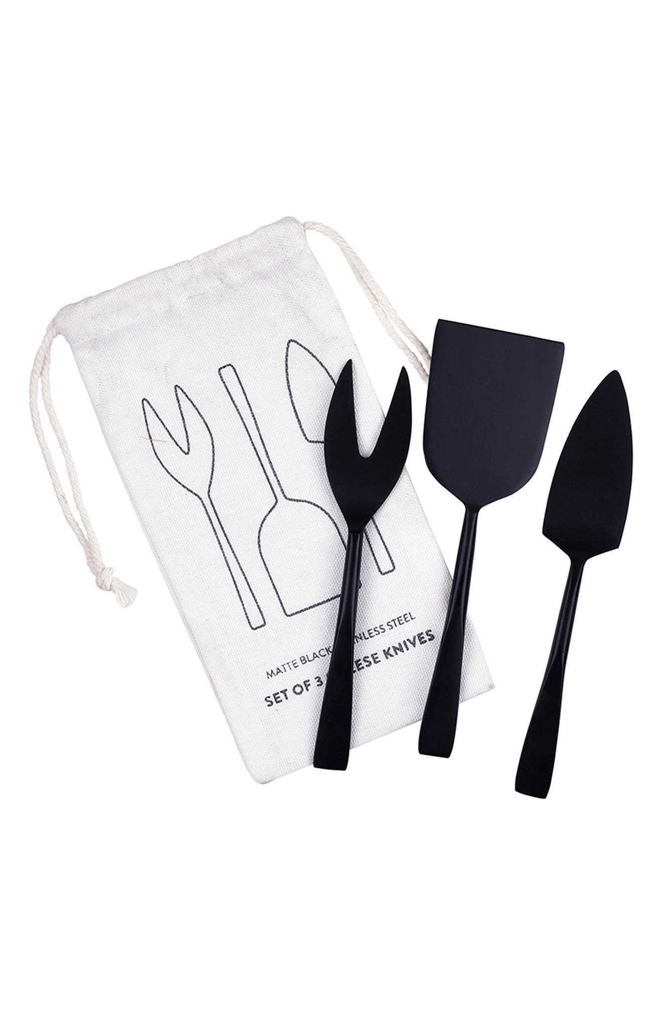 Santa Barbara Design Studio Black Cheese Knives | Nordstromrack