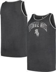 PROFILE Men's Profile Heather Charcoal Chicago White Sox Big & Tall Arch Over Logo Tank Top