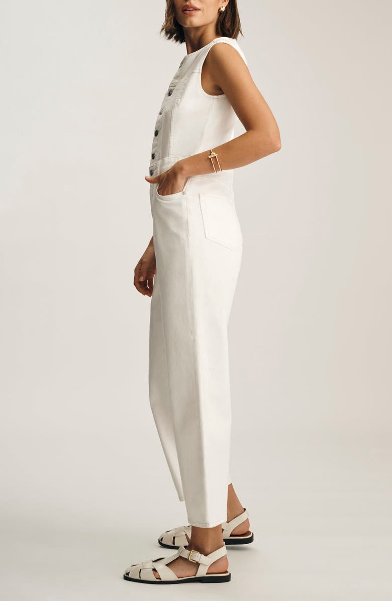 Mavi Jeans Nilly Sleeveless Denim Jumpsuit, Alternate, color, 