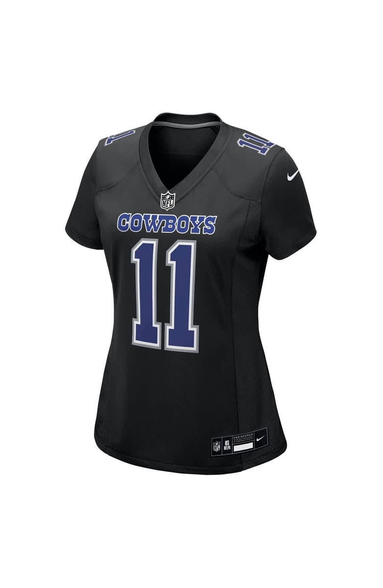 Nike Women's Nike Micah Parsons Carbon Black Dallas Cowboys Fashion Game Jersey, Alternate, color,