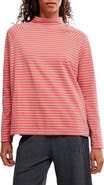 Free People FP Movement Stripe Raglan Sleeve Cotton Top