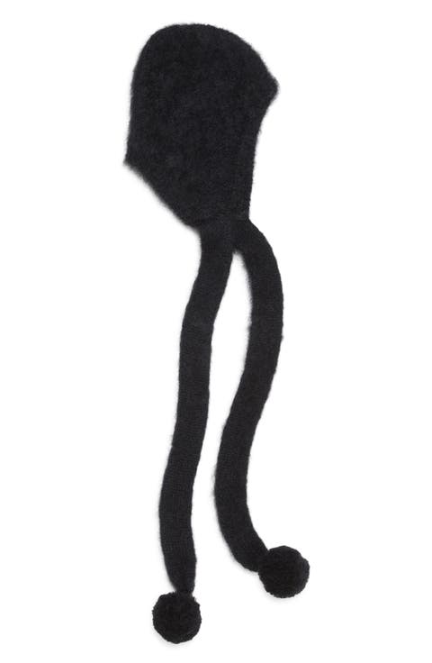 Mohair & Wool Earflap Hat