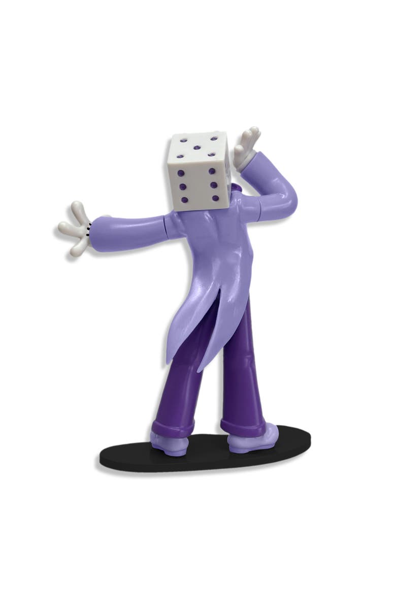 Cuphead Create-A-Figure 4-Inch Mini Figure | King Dice, Alternate, color, Purple