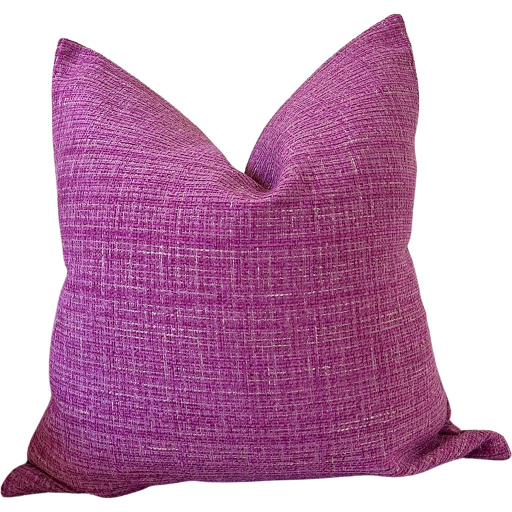 MODISH DECOR PILLOWS Tweed Pillow Cover in Purple Tones  product